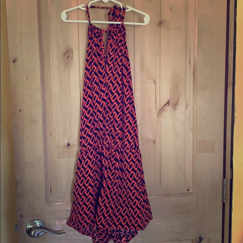 Adorable backless romper!